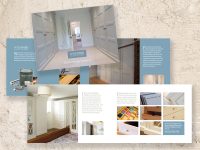 Brochure design and production for Wychwood English Interiors