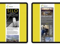 Email newsletter design and production for engineering company
