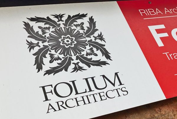 Corporate identity design for Folium Architects