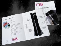Promotional flyers for musicm8