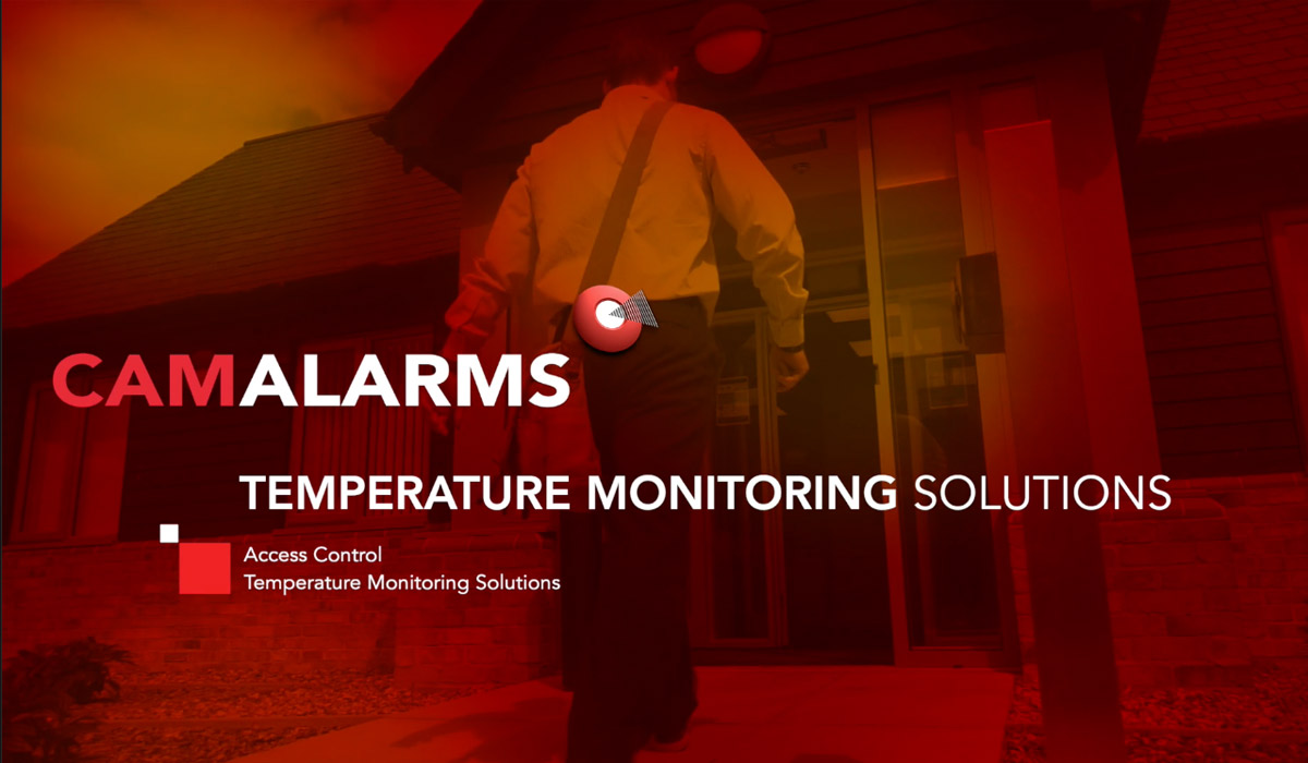 Temperature monitoring system video for CamAlarms