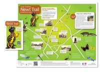 Map for countryside trail